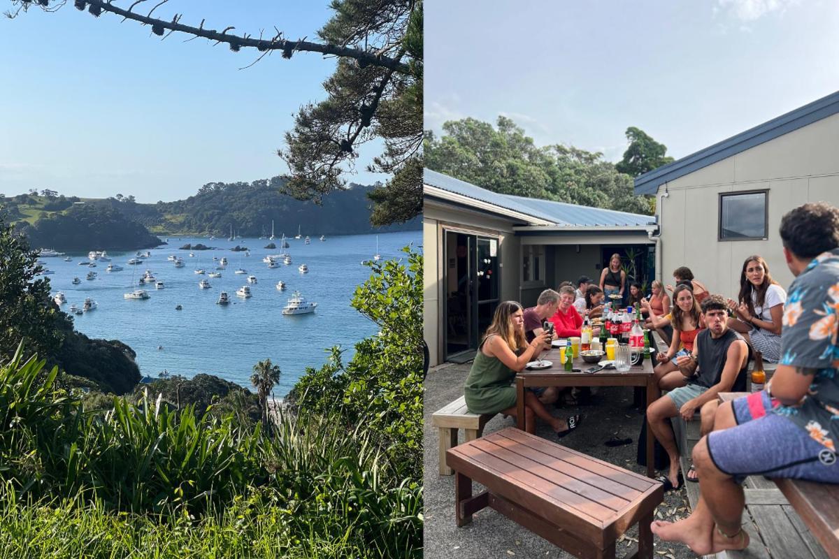 Onetangi Waiheke Backpackers Hostel מראה חיצוני תמונה